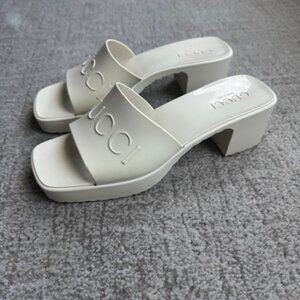 Gucci Rubber Mules